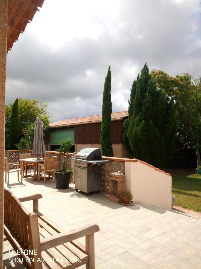 Olive View Villa Puissalicon ภายนอก รูปภาพ
